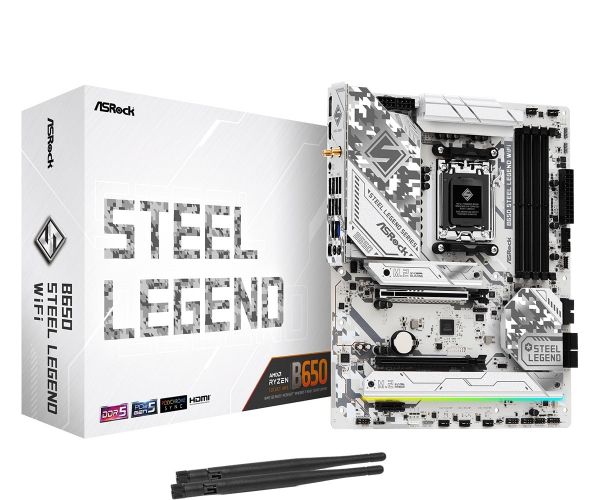   ASRock B650 Steel Legend WiFi Socket AM5 -  1