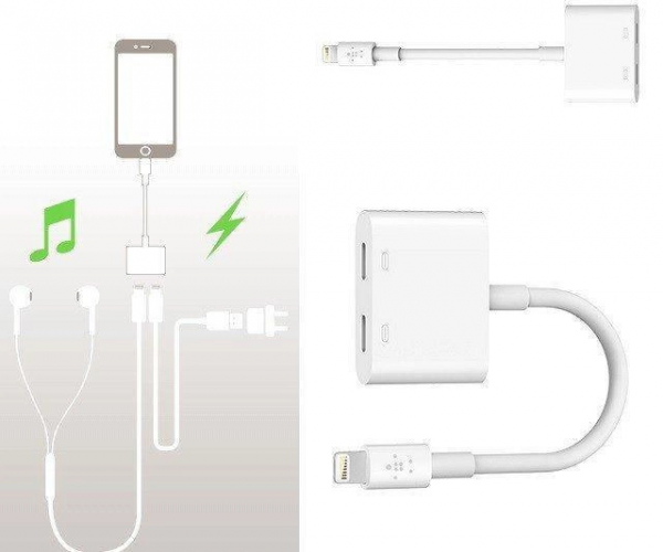  XO Lightning - 2Lightning (M/F) with control White (XO-NBR172A-WH) -  4