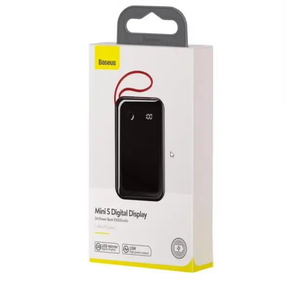    Baseus Mini S 10000mAh 10W Black (PPXF-E01) -  5