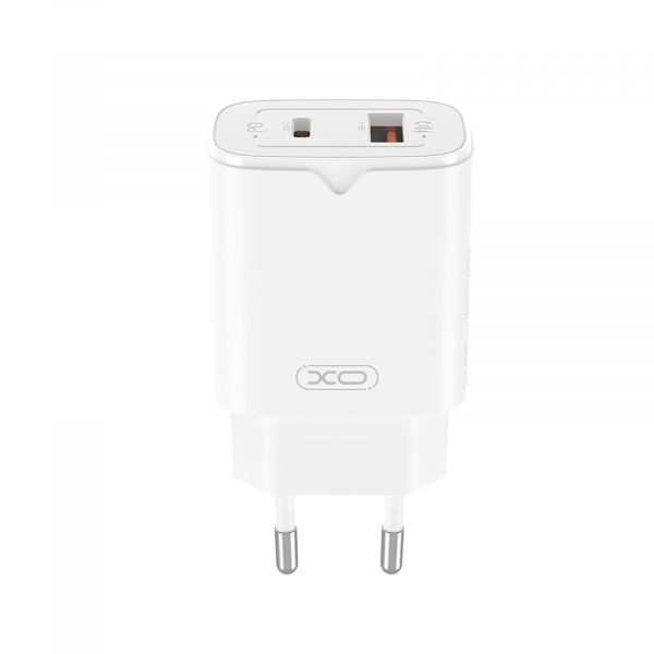    XO L130 (1USB-, 1USB, 3) PD, QC 3.0 White (L130.white) -  2