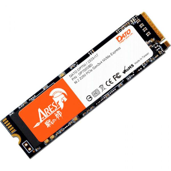  SSD  256GB Dato DP700 PCIe Gen3x4 (DP700SSD-256GB) -  1