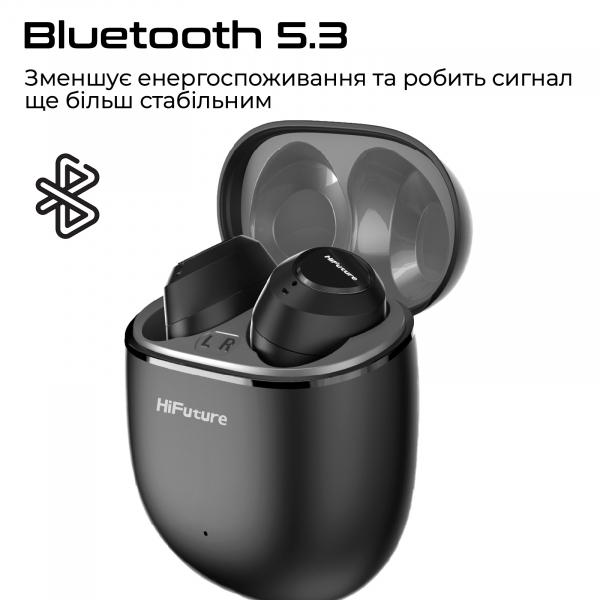 Bluetooth- HiFuture OlymBuds3 Black (olymbuds3.black) -  2