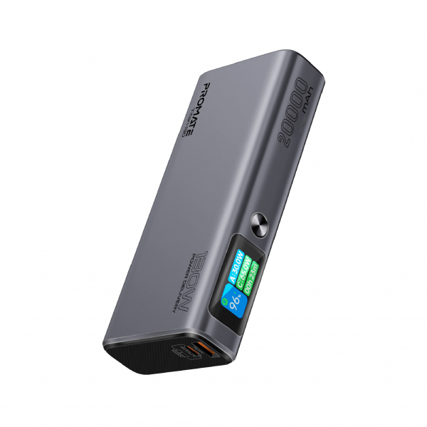    Promate Titan-130 130W 20000mAh Gray -  1