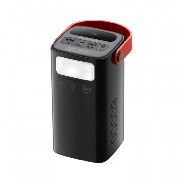    Promate PowerMine-80 65W 80000mAh Black -  1