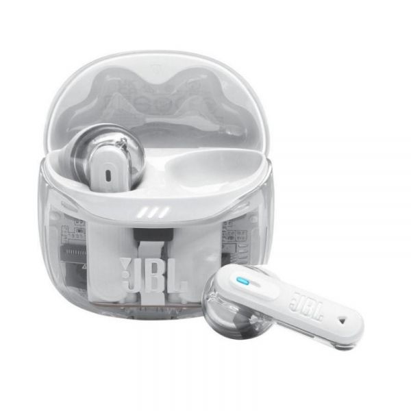 Bluetooth- JBL Tune Flex 2 Ghost White (JBLTFLEX2GWHT) -  1