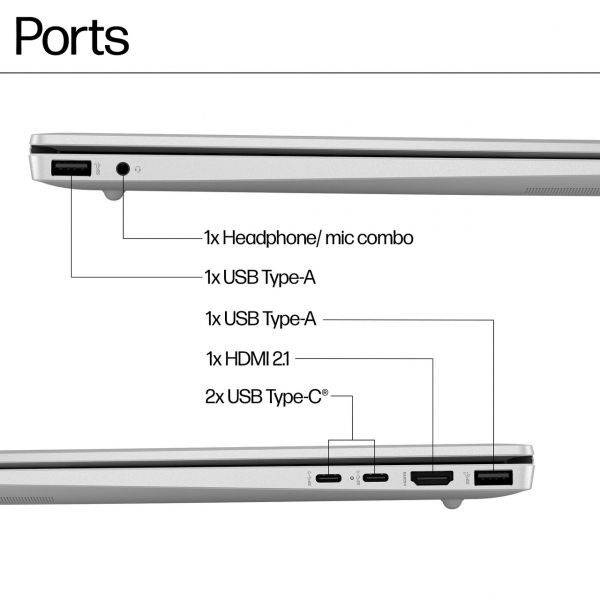  HP Pavilion 16-ag0024ua (B0AB4EA) Silver -  5