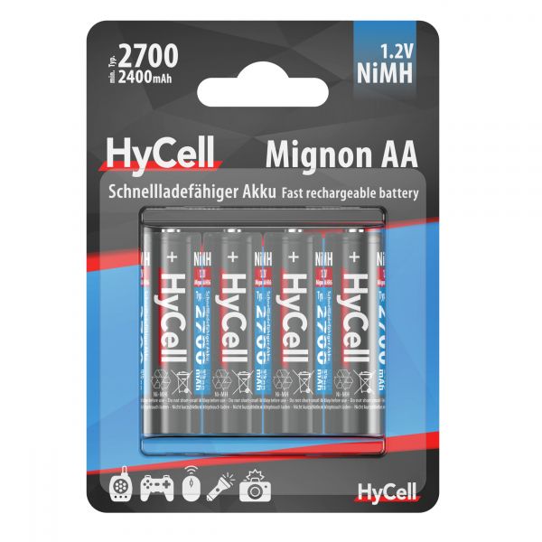  Ansmann AA/HR06 HyCell NI-MH 2700 mAh BL 4  -  1