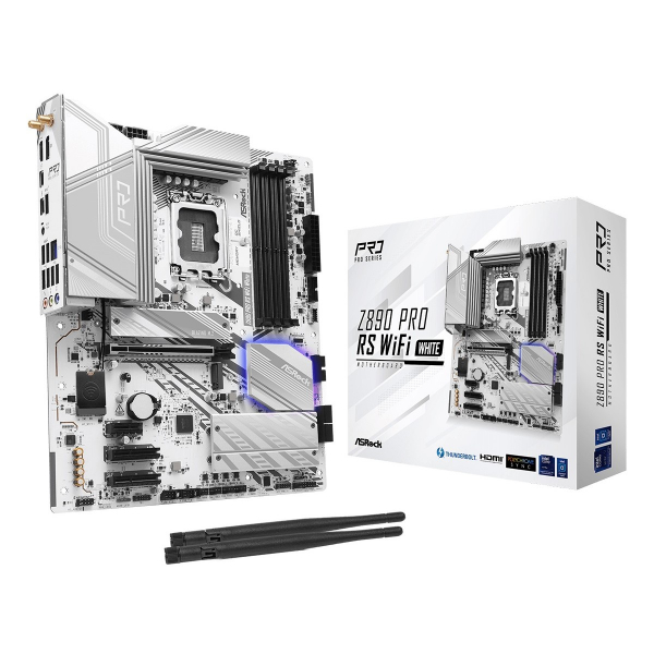   ASRock Z890 Pro RS WiFi White Socket 1851 -  1