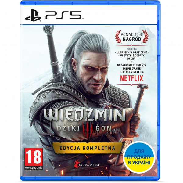   PS5 The Witcher 3: Wild Hunt Complete Edition, BD (5902367641610) -  1