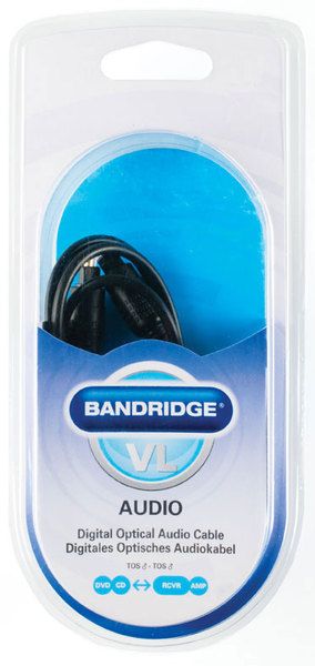  Bandridge ValueLine Toslink - Toslink (M/M), 2 , Black (VAL5602) -  1