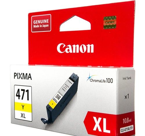  CANON (CLI-471XL) PIXMA MG5740/MG6840 Yellow (0349C001) -  1