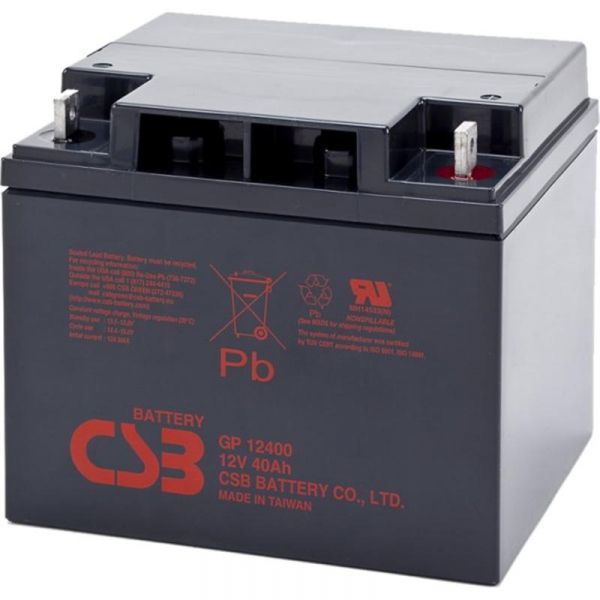      CSB 12V 40AH (GP12400) AGM -  1