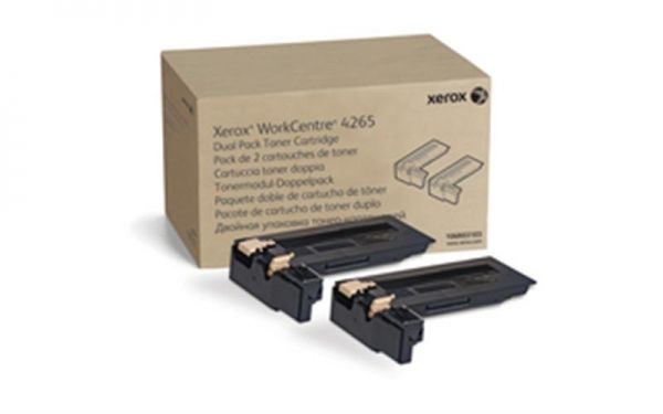 - Xerox (106R03103) WC4265 Black Dual Pack -  1