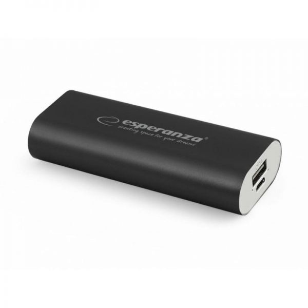  Powerbank 4400 mAh Black ESPERANZA EMP105K -  1