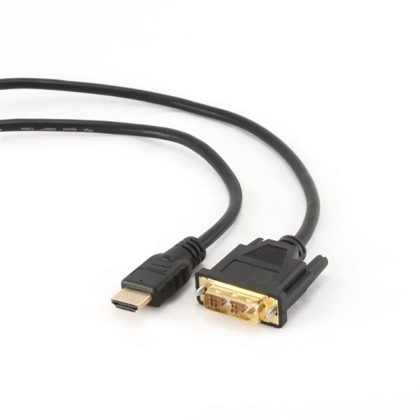  Gembird HDMI to DVI 7.5  (CC-HDMI-DVI-7.5MC) -  1