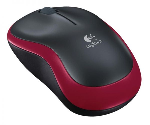   Logitech M185 (910-002237) Red USB -  2