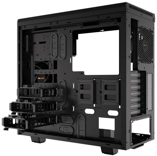  be quiet! Pure Base 600 Window Black, Mid Tower,  ,  ATX / Micro ATX / Mini ITX, 1x120  + 1x140  Fan (BGW21) -  2