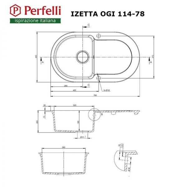 114-78 WHITE IZETTA OGI    Perfelli -  5