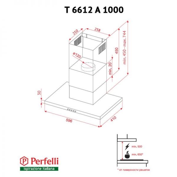  PERFELLI T 6612 A 1000 I LED -  8