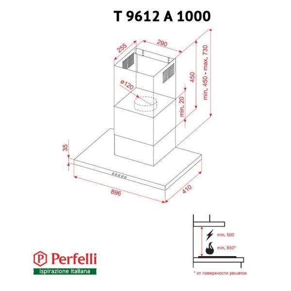  Perfelli T 9612 A 1000 W LED -  7