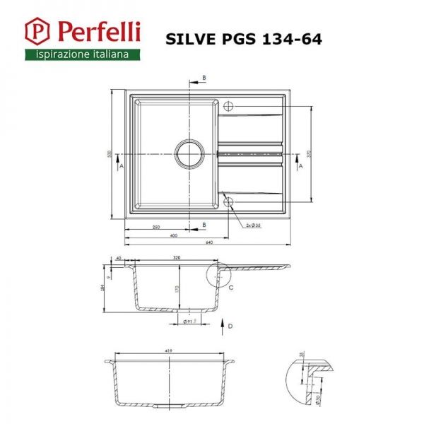 134-64 WHITE SILVE PGS    Perfelli -  4