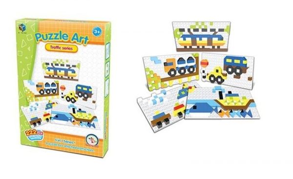  Same Toy Puzzle Art Traffic (5991-4Ut) -  1