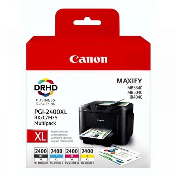  CANON (PGI-2400XL) MB5040/MB5340/IB4040 C/M/Y/B (9257B004) -  1