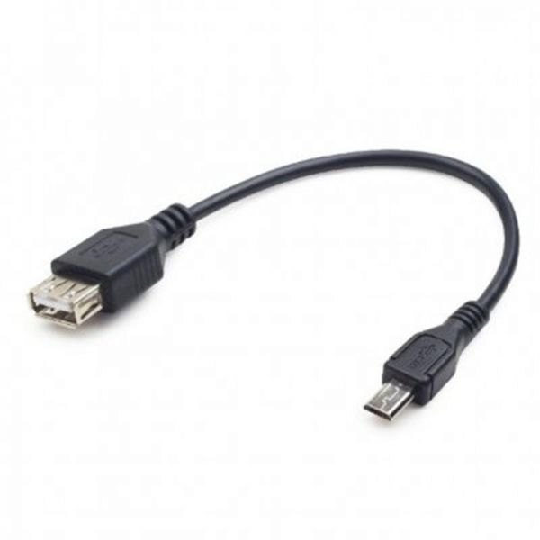  USB - micro USB 0.15  Cablexpert Black, AF/Micro BM,  (A-OTG-AFBM-03) -  1