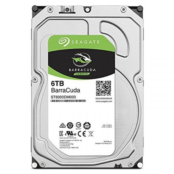   3.5" 6TB Seagate (ST6000DM003) -  1