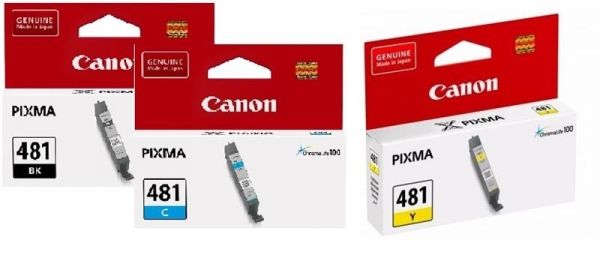  CANON (CLI-481) PIXMA TS6140/8140/9140/TR8540/7540 (2101C005) C/M/Y/B MultiPack -  1