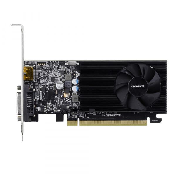  GeForce GT1030, Gigabyte, 2Gb DDR4, 64-bit, DVI/HDMI, 1417/2100MHz, Low Profile (GV-N1030D4-2GL) -  3