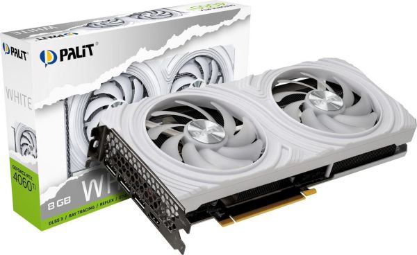  GF RTX 4060 Ti  8GB GDDR6 White Palit (NE6406T019P1-1048L) -  2