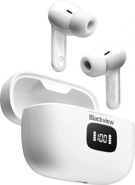 Bluetooth- Blackview TWS AirBuds 8 White (6931548315971) -  2