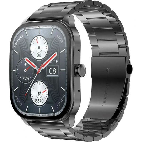 - Amazfit Pop 3S Metal Black -  1