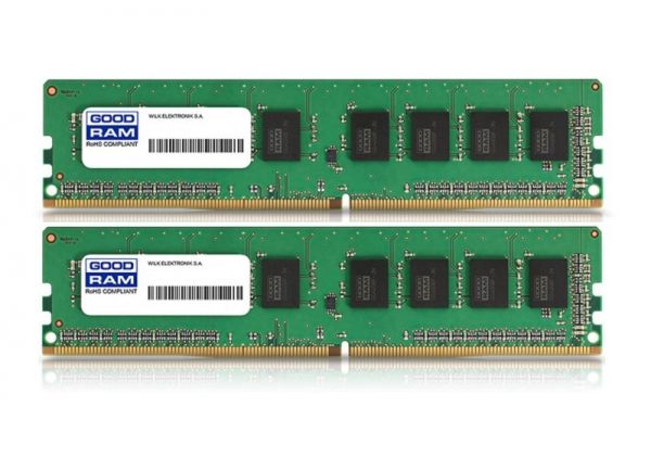  '  ' DDR4 16GB (2x8GB) 2666 MHz Goodram (GR2666D464L19S/16GDC) -  1