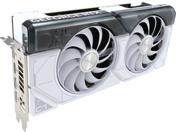  GF RTX 4070 12GB GDDR6X Dual EVO White OC Asus (DUAL-RTX4070-O12G-EVO-WHITE) -  3