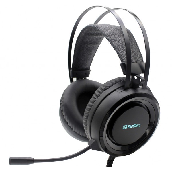  Sandberg Dominator Headset RGB Black (126-22) -  1