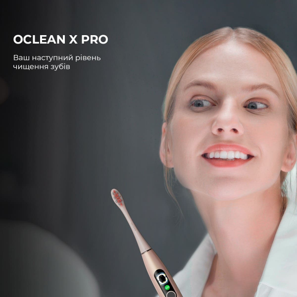    Oclean X Pro Digital Duo Set Dark Blue + Golden (6970810554274) -  10