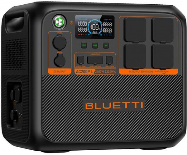   Bluetti AC200PL, 2304Wh, 2400W, LiFePO4_EU -  2