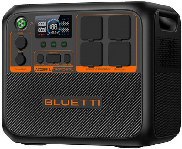   Bluetti AC200PL, 2304Wh, 2400W, LiFePO4_EU -  3