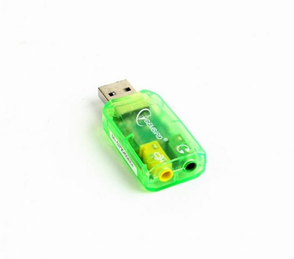  Gembird SC-USB-01 green USB2.0-Audio -  1