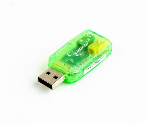  Gembird SC-USB-01 green USB2.0-Audio -  2