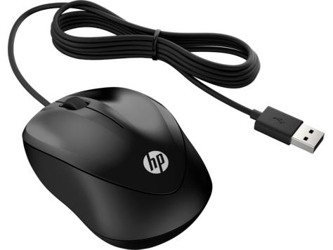  HP Wired 1000 (4QM14AA) Black USB -  1