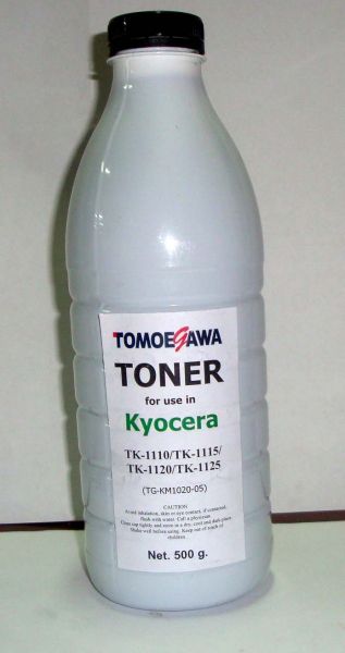  Kyocera-Mita TK-1110/1115/1120/1125, Black, FS-1020/1040/1125/1320, , 500 , Tomoegawa (TG-KM1020-05) -  1