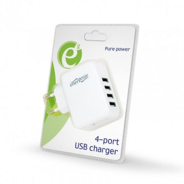   EnerGenie 4 USB, 3.1A (EG-U4AC-02) -  4