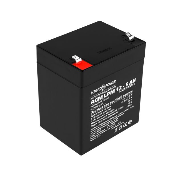      LogicPower 12V 5AH (LPM 12 - 5.0 AH) AGM -  2