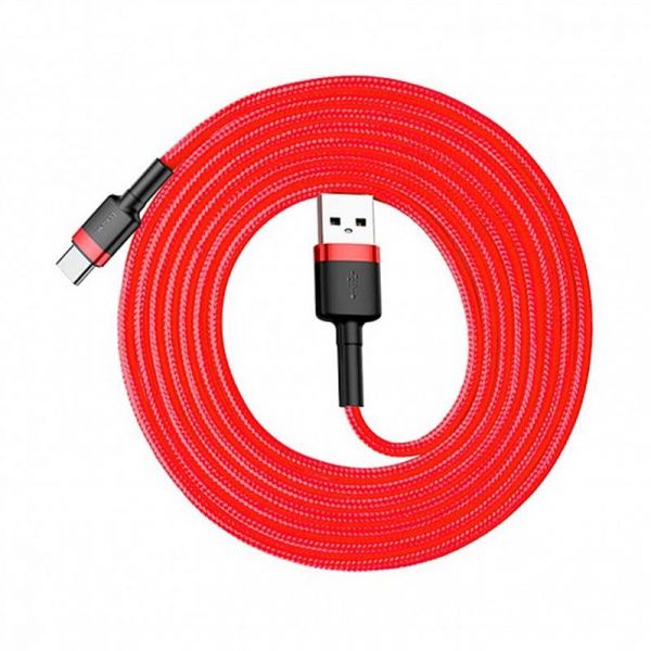  Baseus Cafule USB 2.0 to Type-C 2A 2M / (CATKLF-C09) -  3