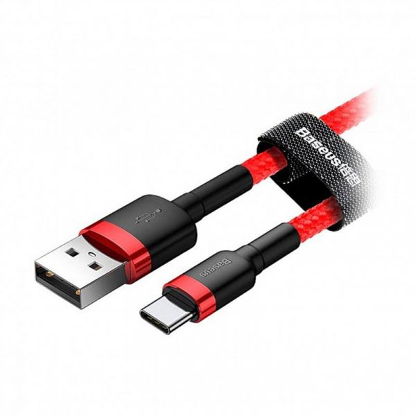  Baseus Cafule USB 2.0 to Type-C 2A 2M / (CATKLF-C09) -  4