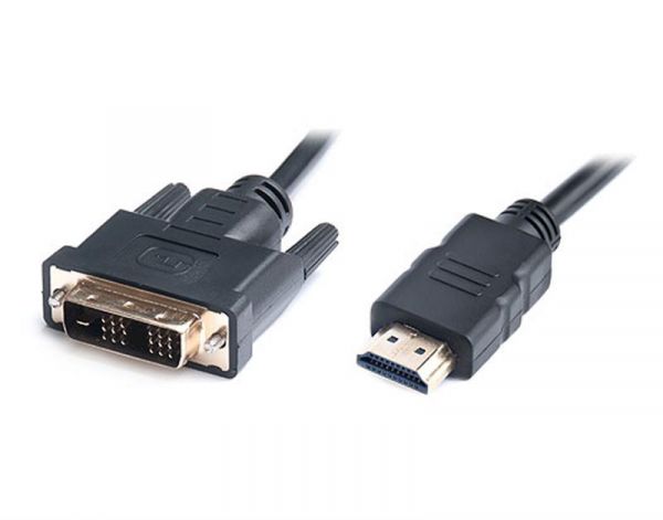  REAL-EL HDMI - DVI, (M/M), 1.8 , Black (EL123500013) -  1