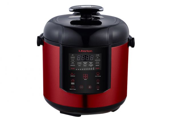 - Liberton LPC-6123, Black/Red, 1000W,  ,  6 , ,  23,  ,  ,  -  1